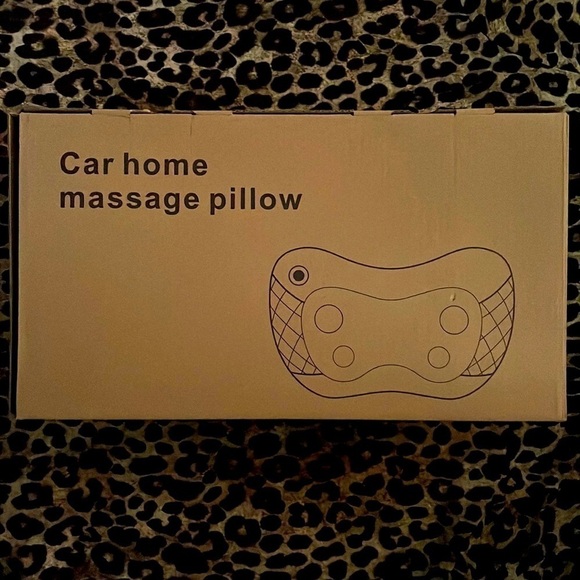 Brand New Back & Neck Massager Kneading Rolling Heated Home Car Pain Relief - Picture 7 of 7